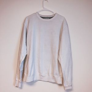 White Champion Pullover Sweatshirt (Size M)